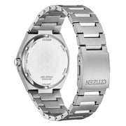 Citizen Zenshin Solotempo Super Titanio AW0130-85M - bracciale e cassa in titanio - quadrante turchese con datario - fondello